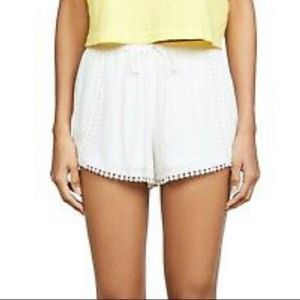 Jack by BB Dakota Caroline Tulip Circle Trim Shorts Ivory S M L New